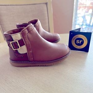 Toddler Girl Stride Rite Size 7M Brown Agnes Boots